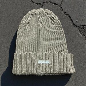 Supreme NWOT SS23 Taupe Tan Brown Beanie Overdyed Unisex One Size